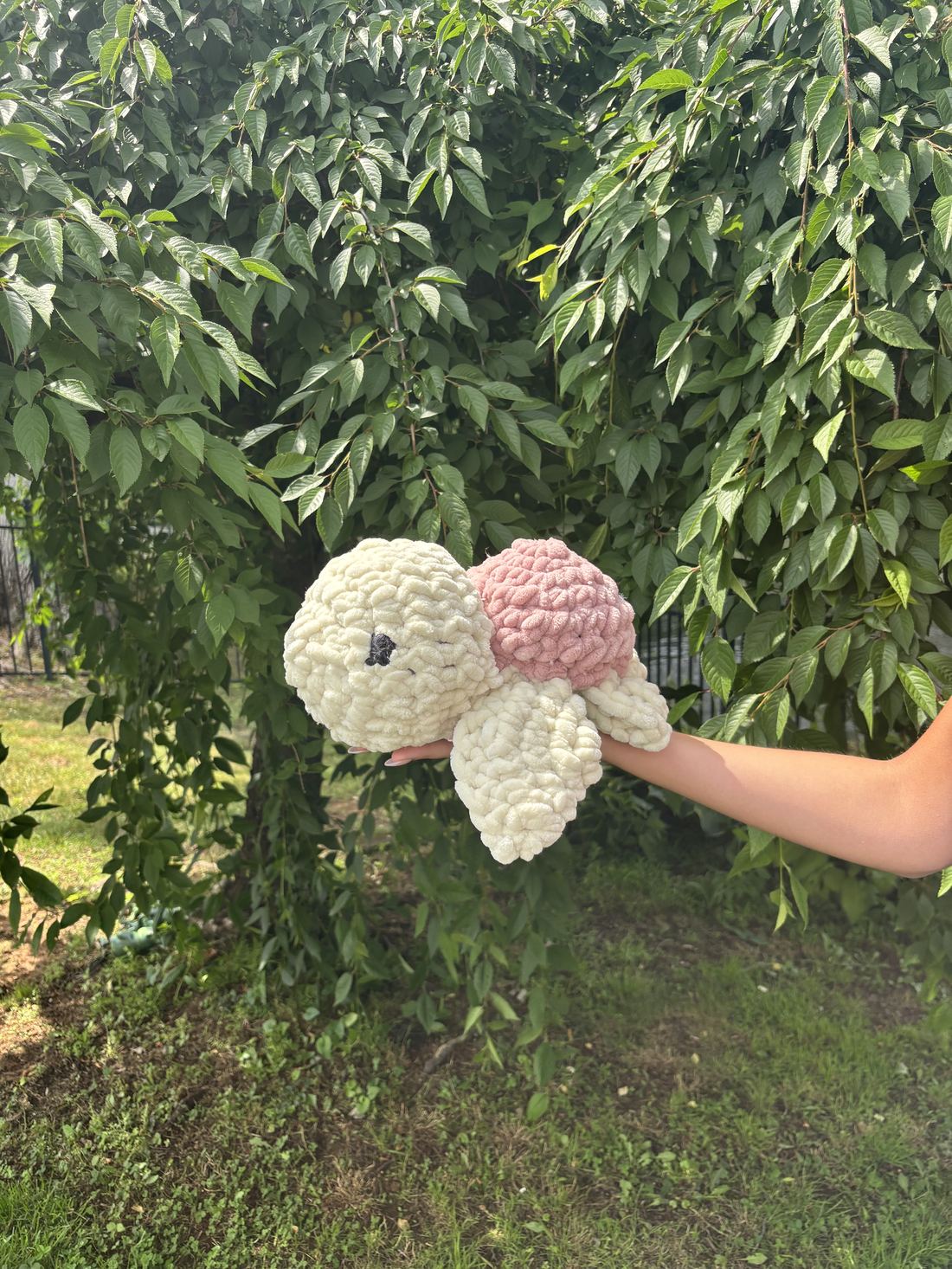 Crochet sea turtle