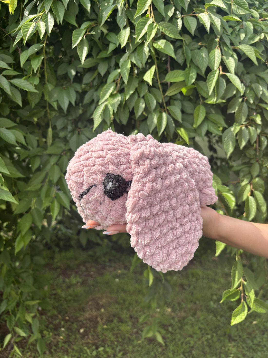 Custom crochet order example